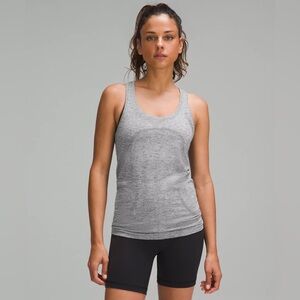 LuluLemon Swiftly Tech Racerback - Grey, Size 4